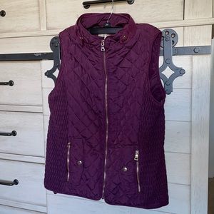 DryGoods Miami Purple Quilted Vest